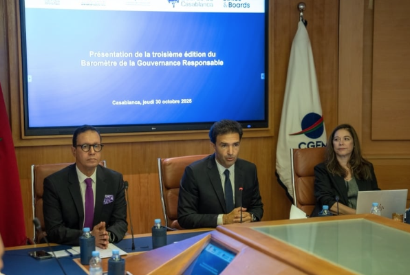 La CGEM dévoile les résultats de la 3e édition du Baromètre de la Gouvernance Responsable